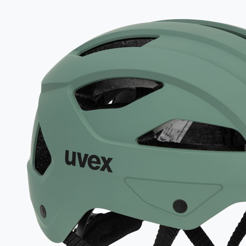 Kask rowerowy UVEX Stride sage green matt 8