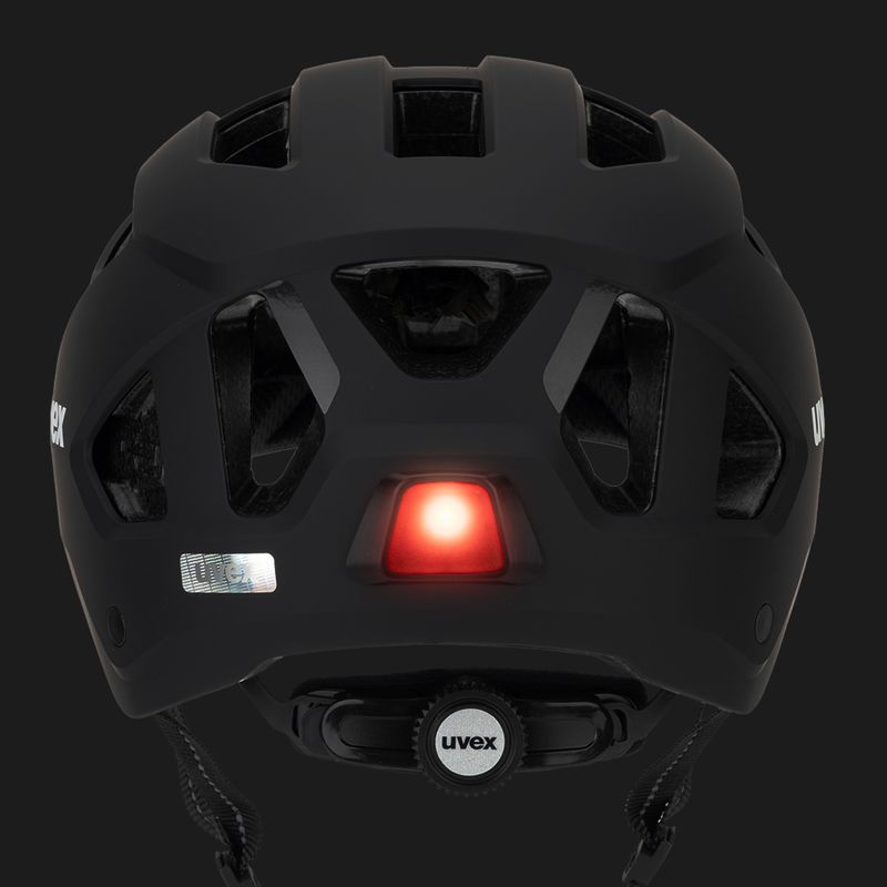 Kask rowerowy UVEX City Stride black matte 9
