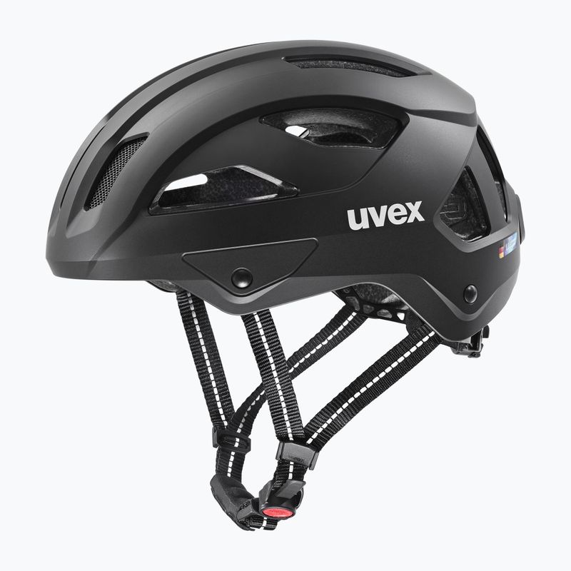 Kask rowerowy UVEX City Stride black matte 10