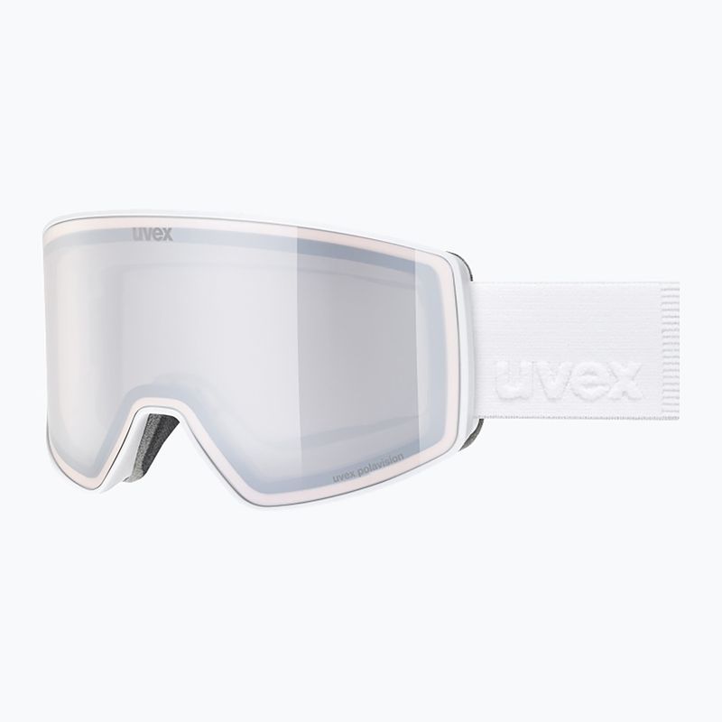 Gogle narciarskie UVEX Scenic P S0-S4 white matt/mirror silver/pola