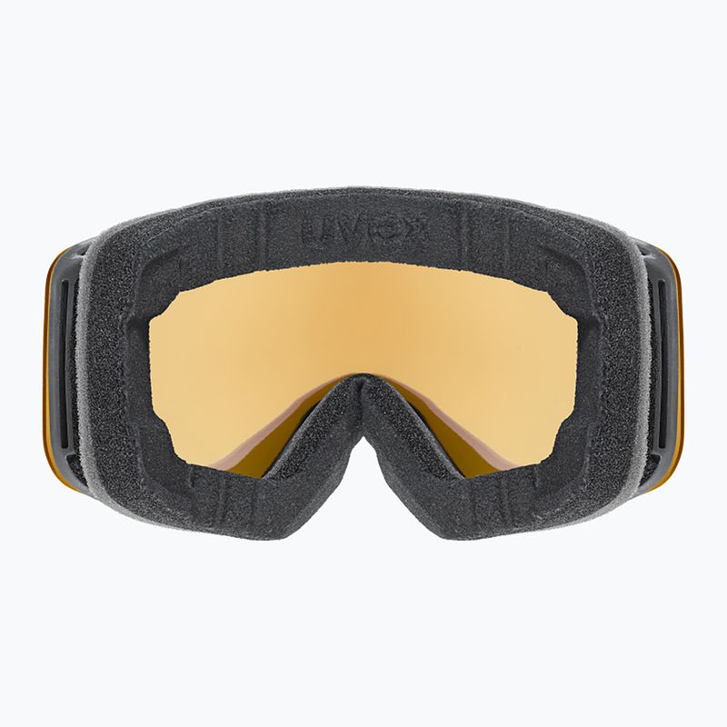 Gogle narciarskie dziecięce UVEX Pwdr FM Jr S2 black matt/mirror sapphire 3