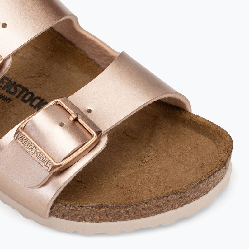 Klapki dziecięce BIRKENSTOCK Arizona BF Regular electric metallic copper 7