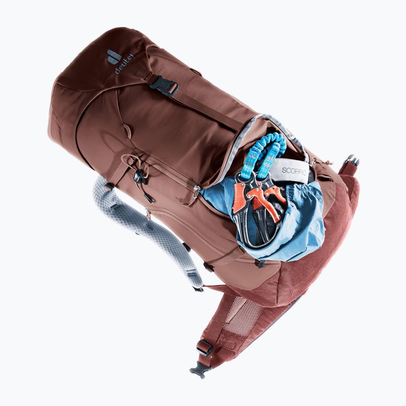 Plecak turystyczny damski deuter Trail 28 l SL raisin/caspia 7