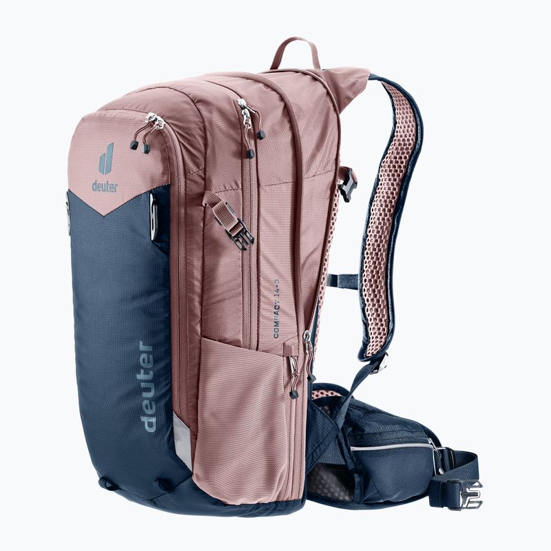 Plecak rowerowy deuter Compact 14 + 3 l ink/ashrose 6