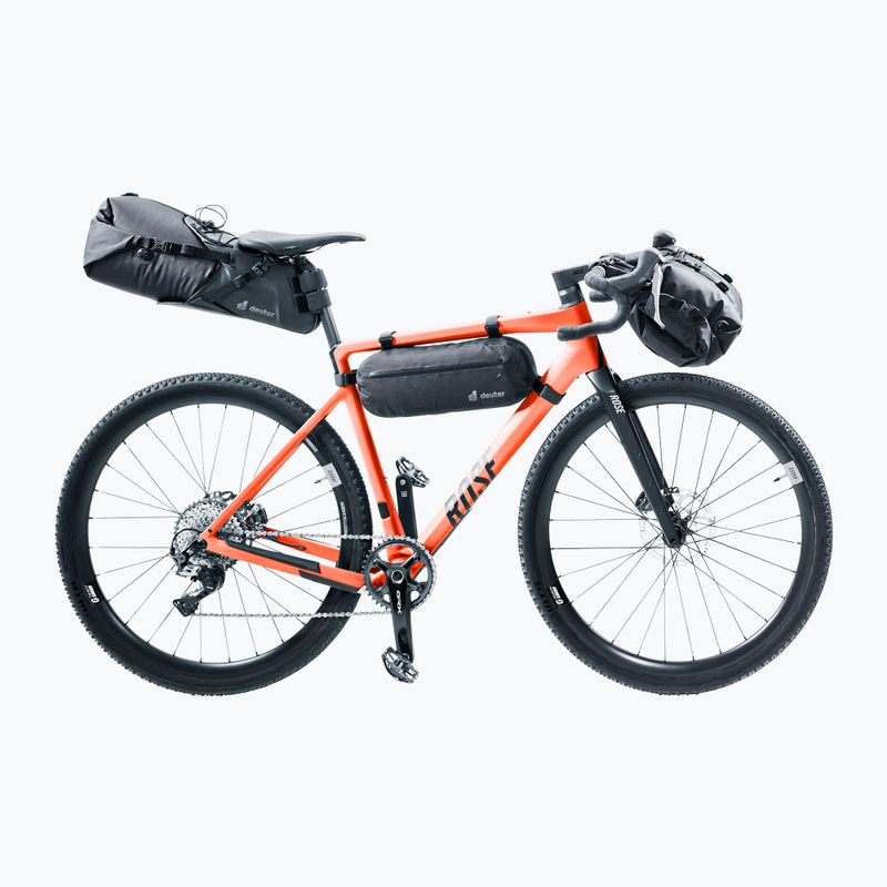 Torba rowerowa na ramę deuter Cabezon FB 6 l black 5