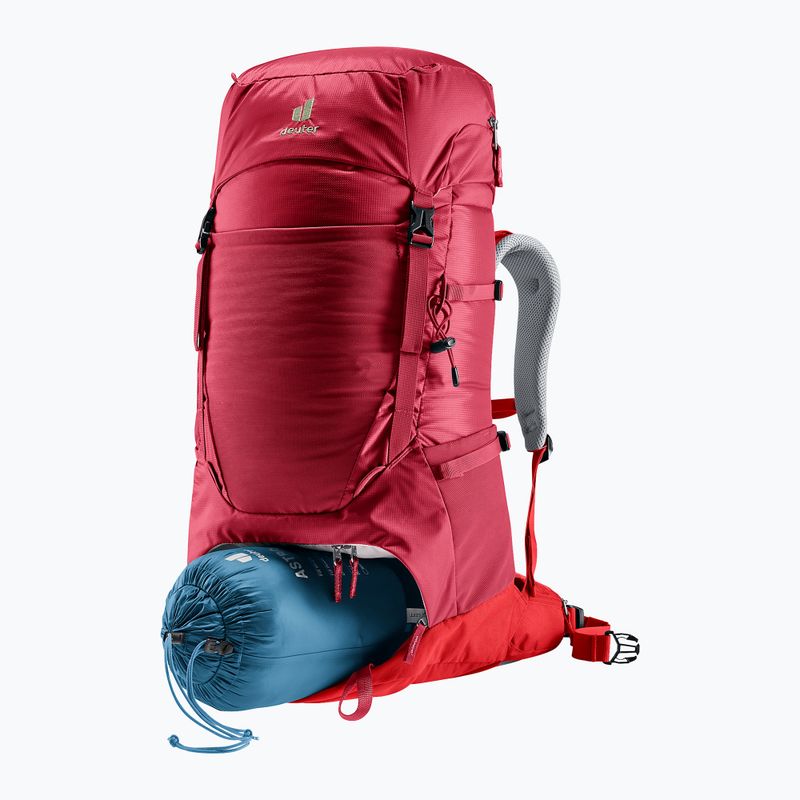 Plecak turystyczny dziecięcy deuter Fox 40+4 l masala-cherry 6