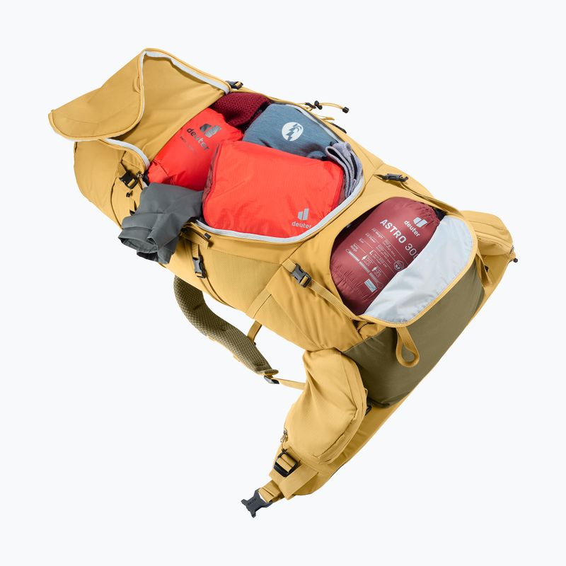 Plecak trekkingowy deuter Aircontact Core 60 + 10 l savanna/nori 10