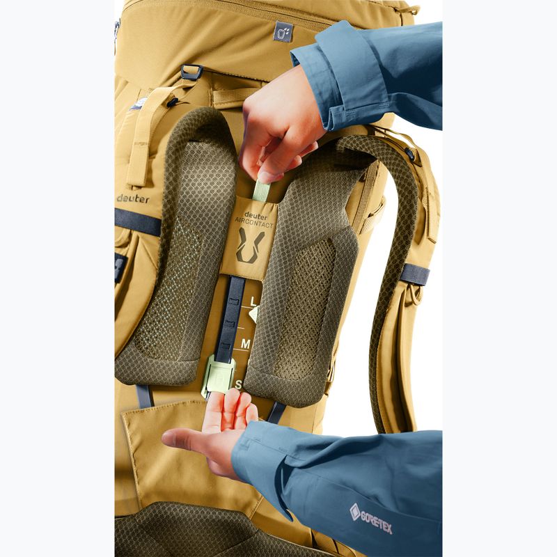 Plecak trekkingowy deuter Aircontact Core 60 + 10 l savanna/nori 15