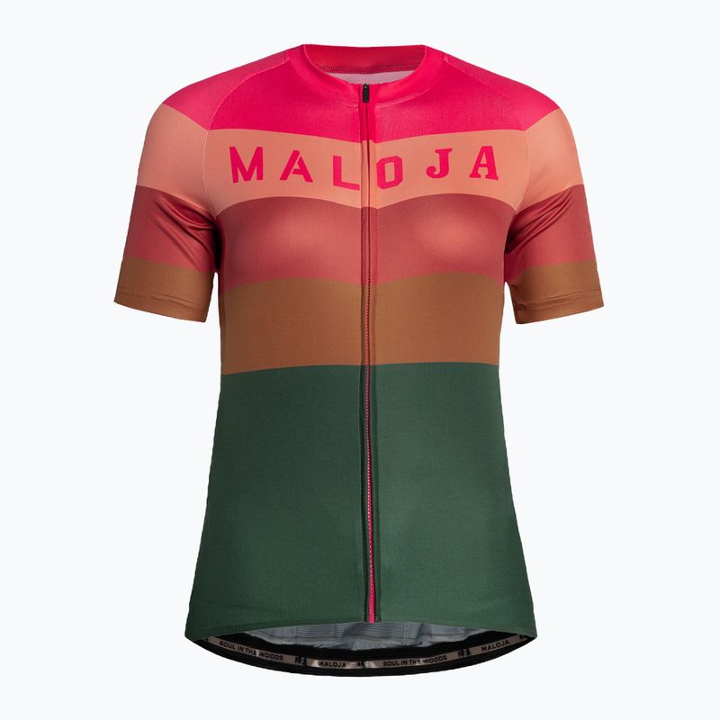 Koszulka rowerowa damska Maloja MadrisaM fir multi