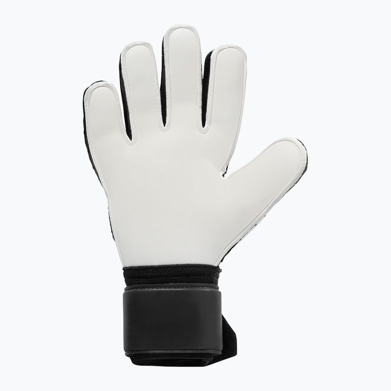 Rękawice bramkarskie uhlsport Powerline Supersoft czarne/czerwone/białe 2