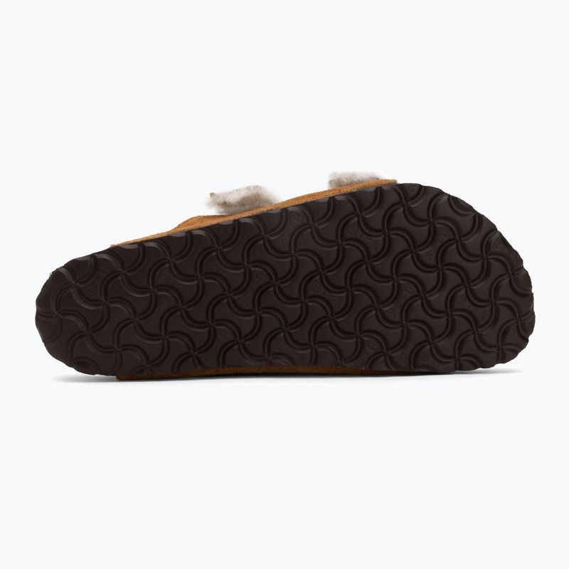 Klapki BIRKENSTOCK Arizona Shearling SL Regular mink 4