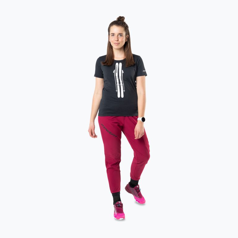Koszulka damska DYNAFIT Graphic Co black out/ski 2