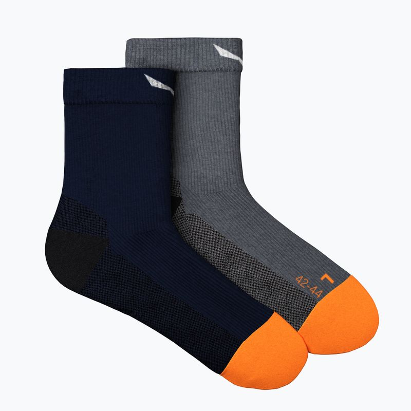 Skarpety męskie Salewa MTN TRN AM QRT navy blazer 2