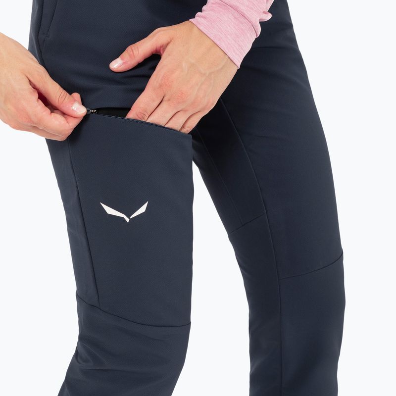 Spodnie trekkingowe damskie Salewa Puez Dolomitic 2 Dst Reg navy blazer 6