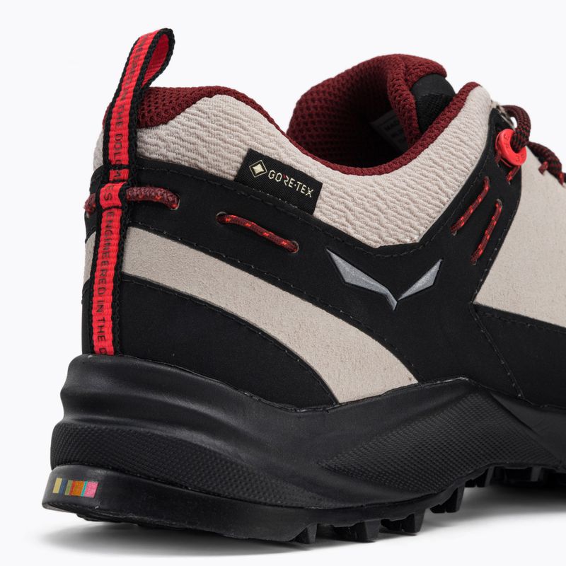 Buty podejściowe damskie Salewa Wildfire Leather GTX oatmeal/black 8