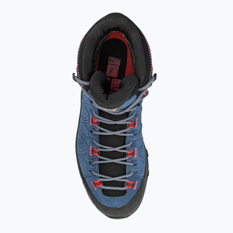 Buty trekkingowe damskie Salewa Alp Trainer 2 Mid GTX java blue/fluo coral 7