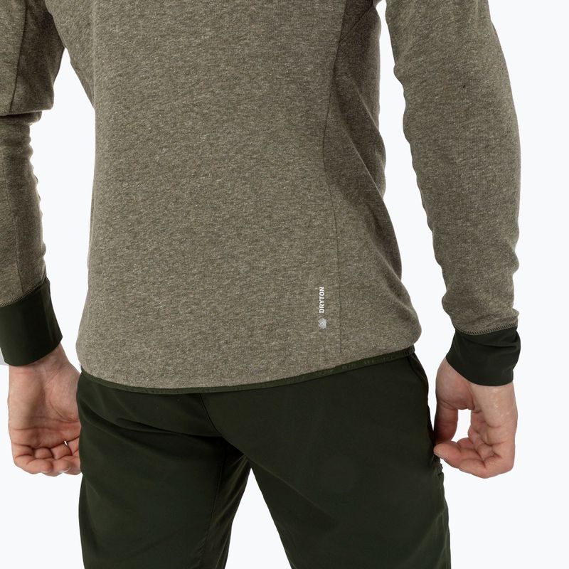 Bluza trekkingowa męska Salewa Puez 2 Dry Hood FZ dark olive melange 8
