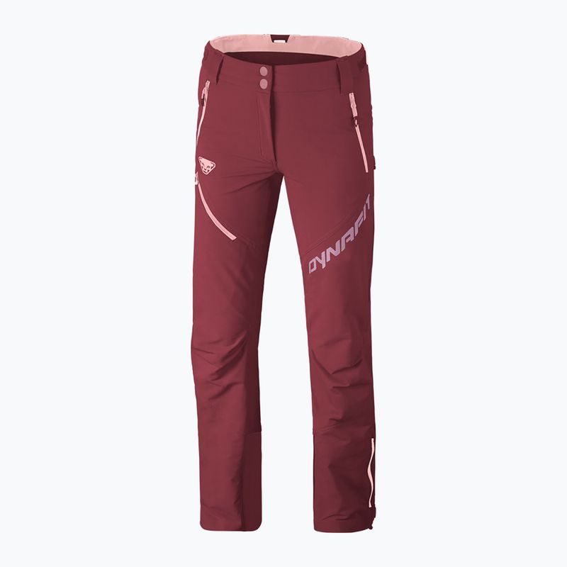 Spodnie skiturowe damskie DYNAFIT Mercury 2 Dynastretch burgundy 9