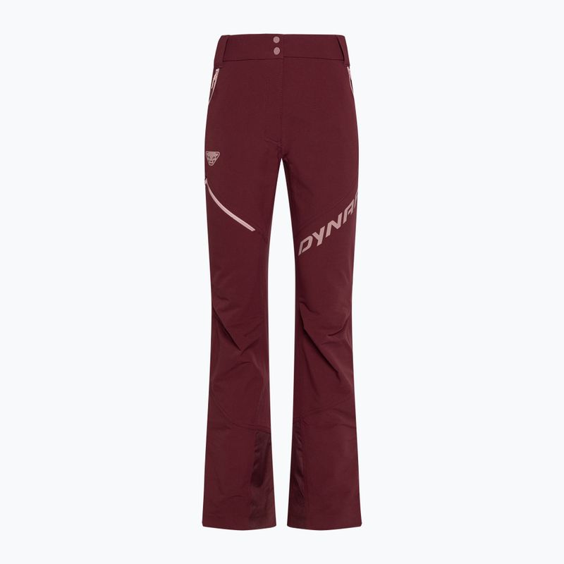 Spodnie skiturowe damskie DYNAFIT Mercury 2 Dynastretch burgundy 2