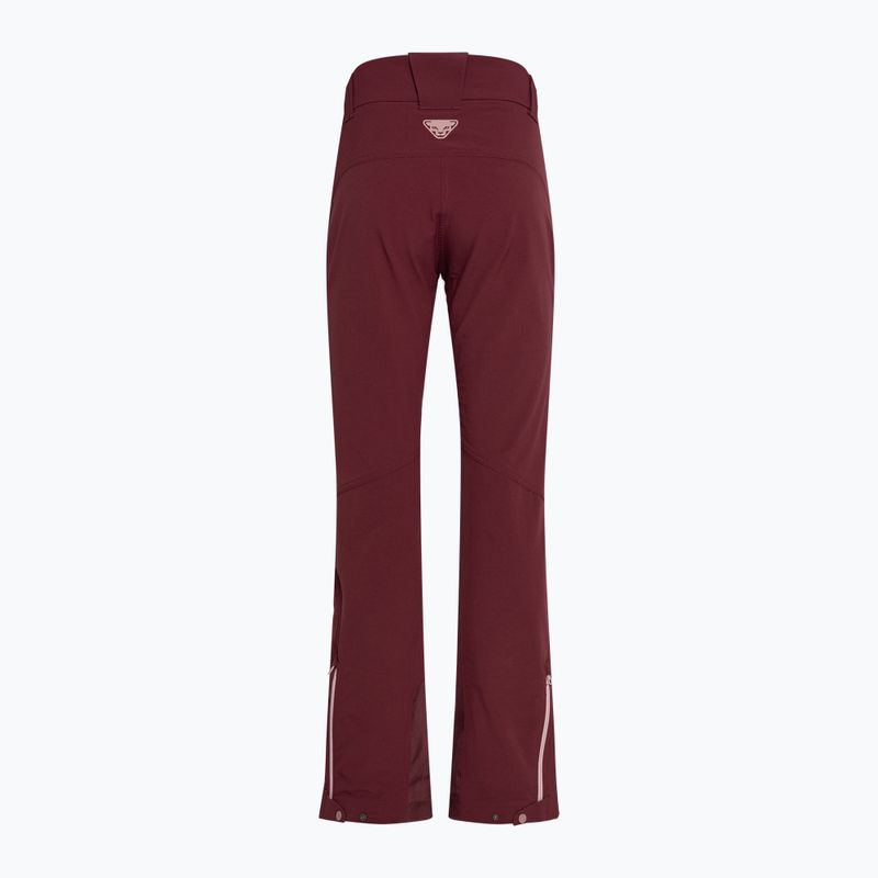 Spodnie skiturowe damskie DYNAFIT Mercury 2 Dynastretch burgundy 3