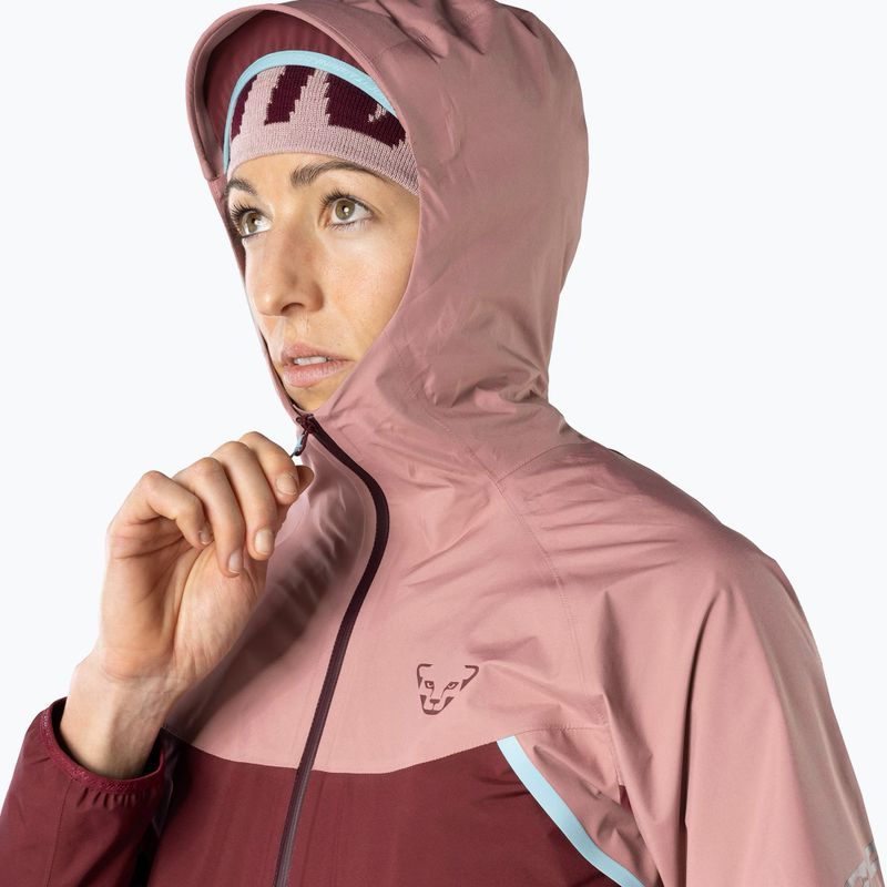 Kurtka do biegania damska DYNAFIT Alpine GTX mokarosa 4