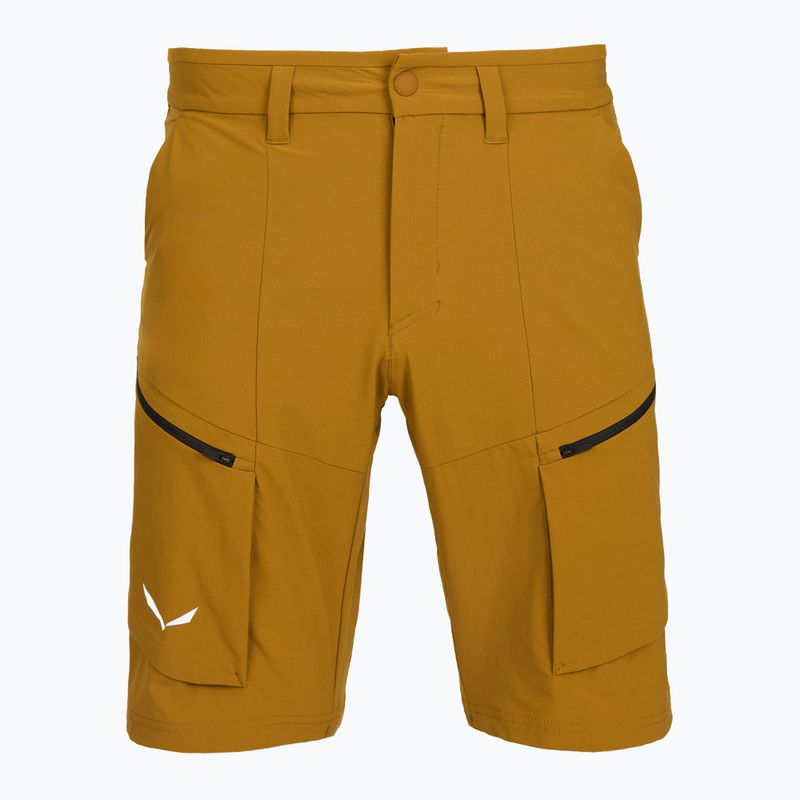 Spodenki trekkingowe męskie Salewa Puez DST Cargo golden brown