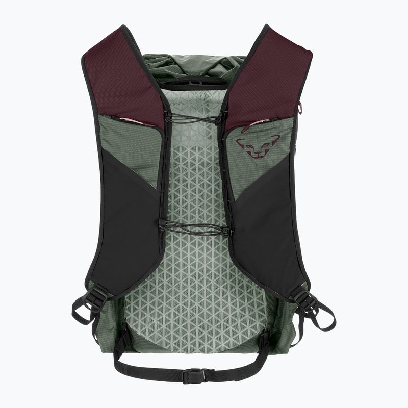 Plecak turystyczny DYNAFIT Traverse 22 l sage/burgundy 2