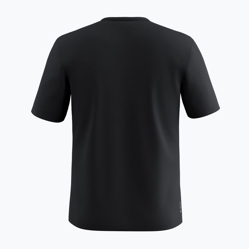 Koszulka męska Salewa Solidlogo Dry black out 2