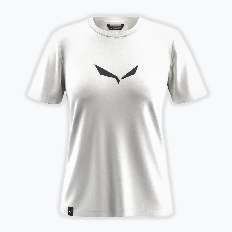 Koszulka damska Salewa Solid Dry white 2
