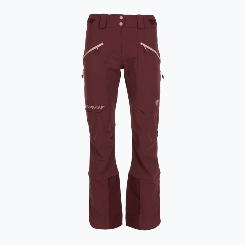 Spodnie skiturowe damskie DYNAFIT Radical Softshell port royal 4