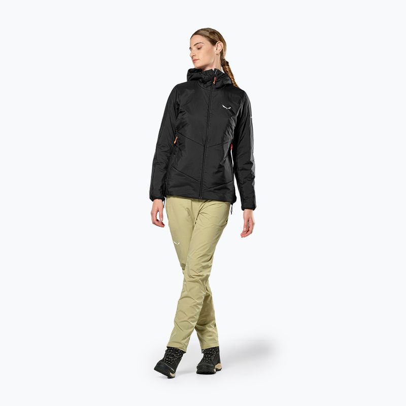 Kurtka ocieplana damska Salewa Puez Catinaccio 2 TWR HD black out 2