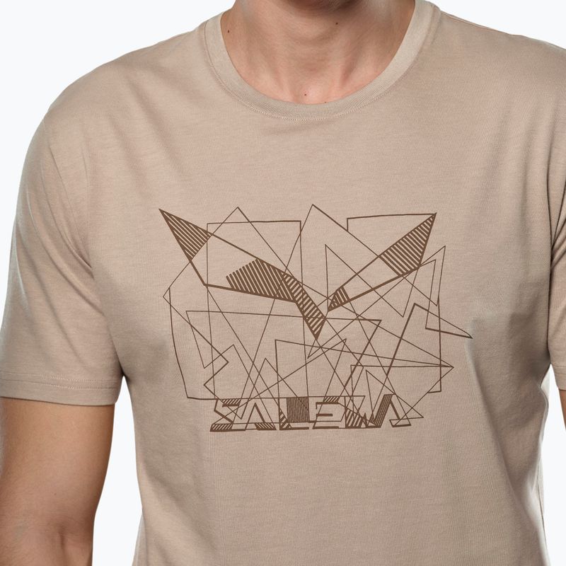 Koszulka męska Salewa Eagle Geometric quicksand 4