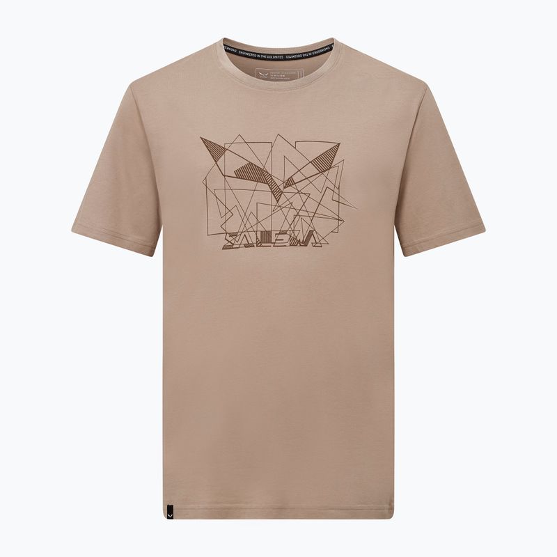 Koszulka męska Salewa Eagle Geometric quicksand 5