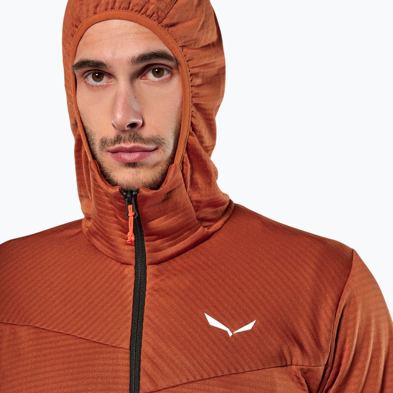 Bluza trekkingowa męska Salewa Puez Altavia PL HD bombay brown 4
