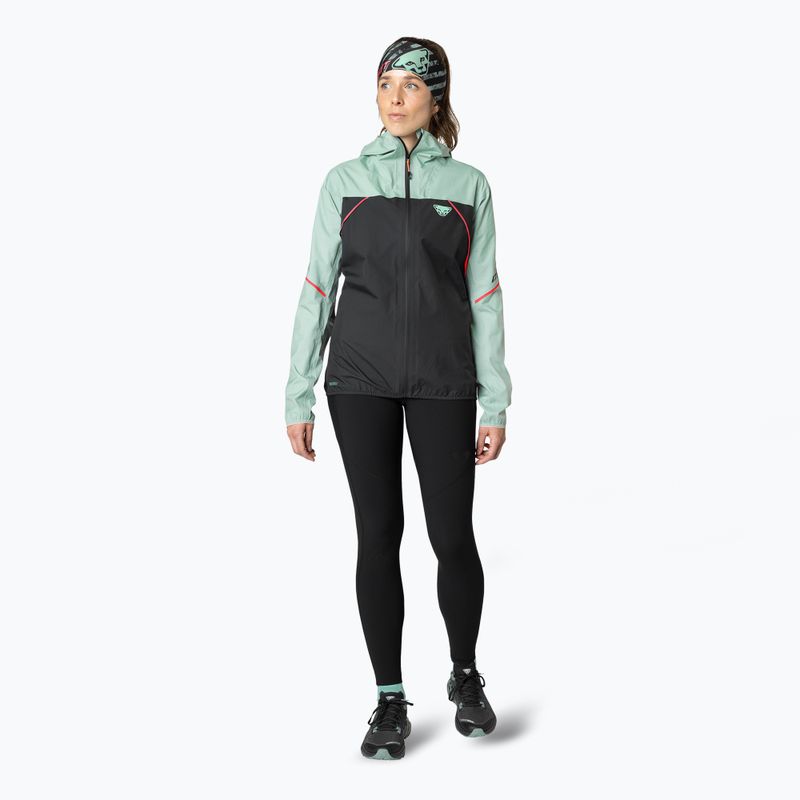 Kurtka do biegania damska DYNAFIT Alpine 3L jadelite 2
