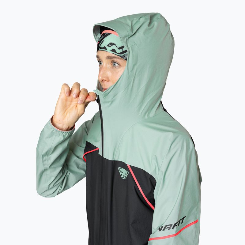 Kurtka do biegania damska DYNAFIT Alpine 3L jadelite 4