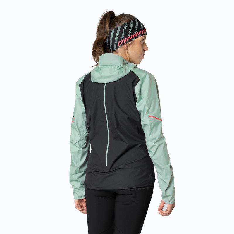 Kurtka do biegania damska DYNAFIT Alpine 3L jadelite 5