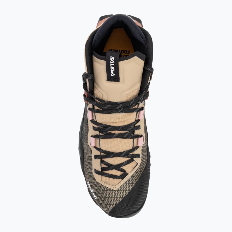 Buty podejściowe męskie Salewa Wildfire Nxt Mid GTX quicksand/etruscan red 5