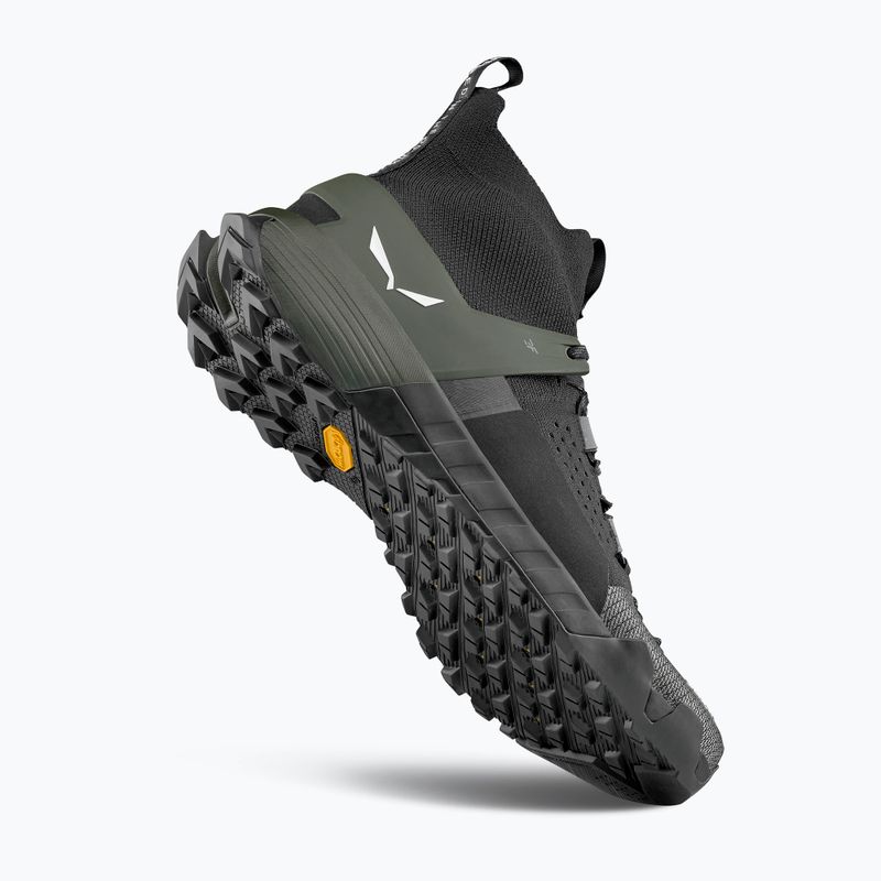 Buty podejściowe męskie Salewa Wildfire Nxt Knit onyx/dark olive 12