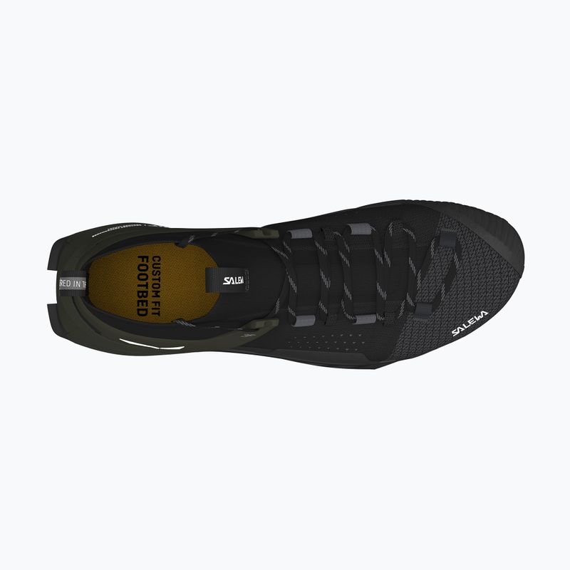 Buty podejściowe męskie Salewa Wildfire Nxt Knit onyx/dark olive 14