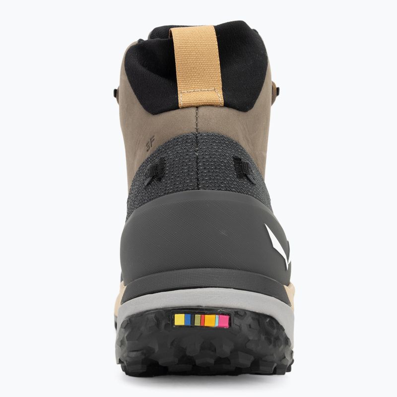 Buty trekkingowe męskie Salewa Puez Leather Mid Ptx bungee cord/onyx 6