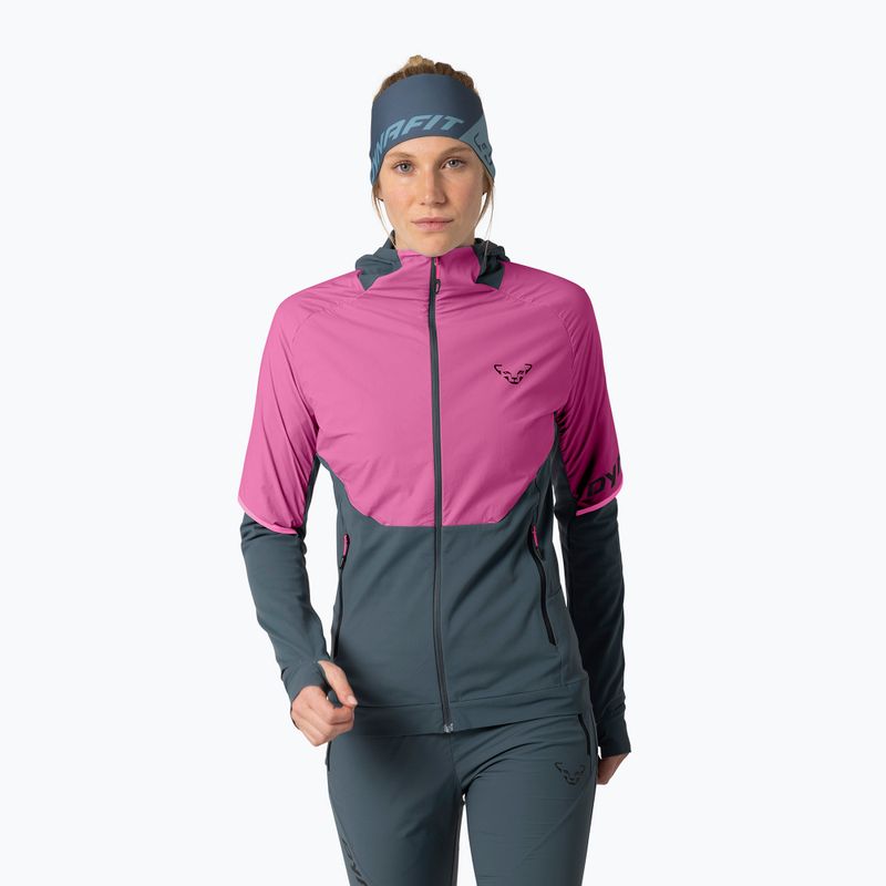 Kurtka do biegania damska DYNAFIT Alpine Hybrid magenta