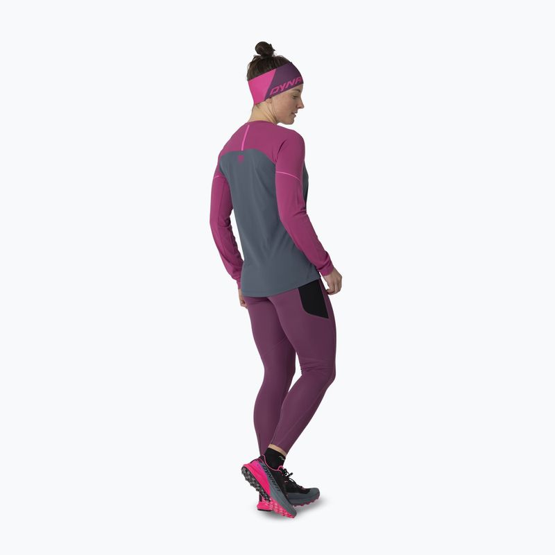 Longsleeve do biegania damski DYNAFIT Alpine Pro magenta/0720 3