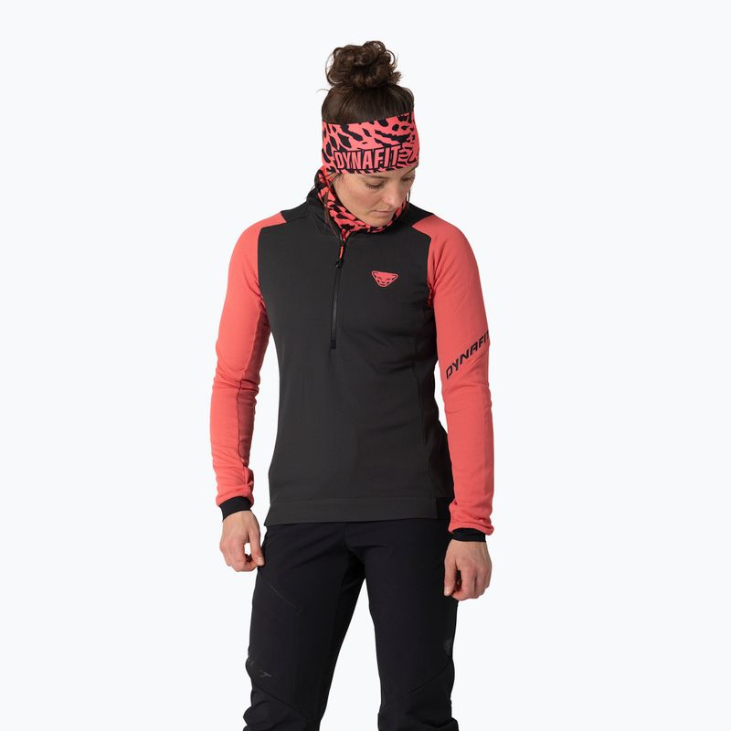 Bluza skiturowa damska DYNAFIT Blacklight Thermal 1/2 Zip cabana