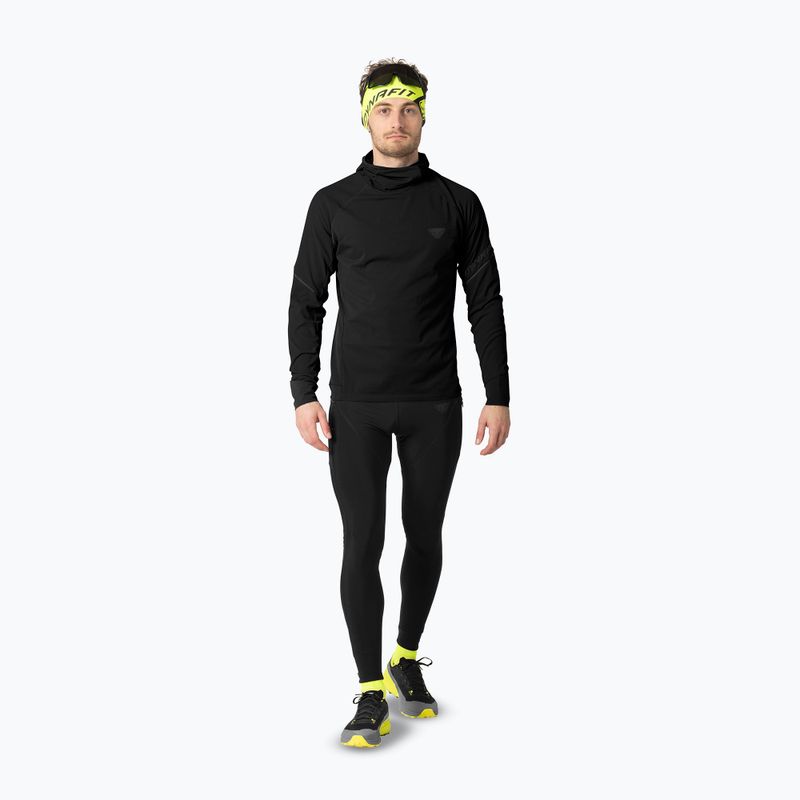Bluza do biegania męska DYNAFIT Alpine Hooded black out 2