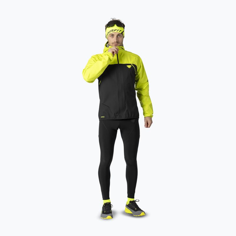 Kurtka do biegania męska DYNAFIT Alpine 3L ultra yellow 2