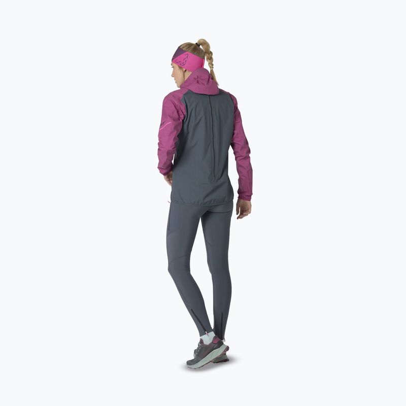 Kurtka do biegania damska DYNAFIT Alpine 3L magenta 3