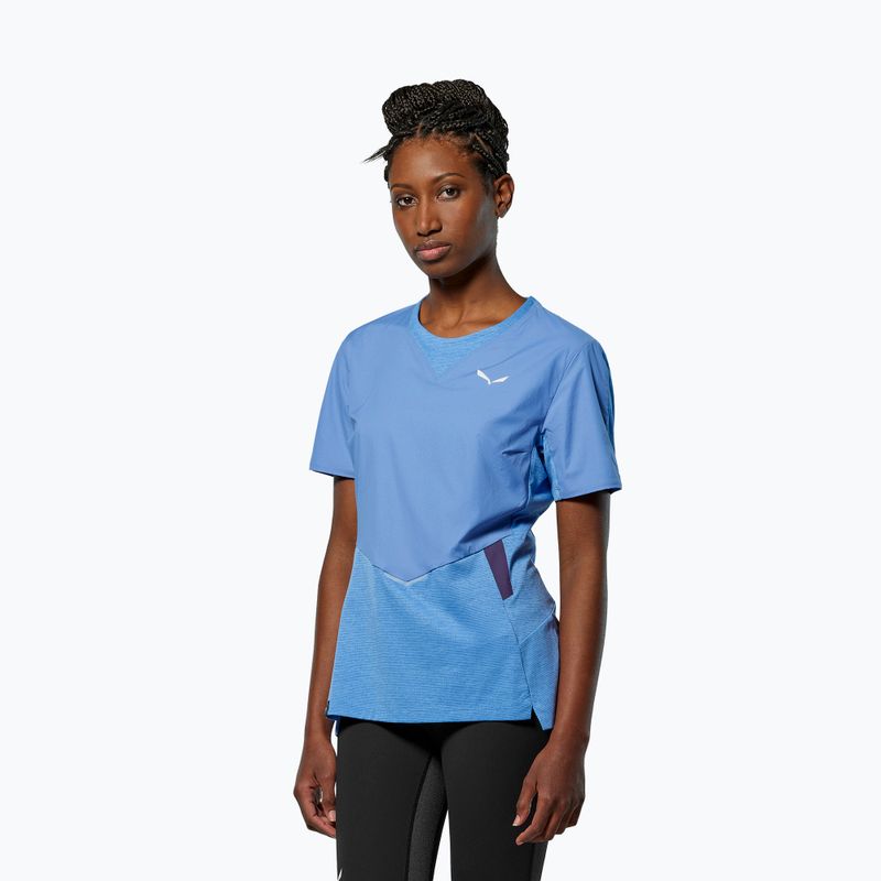 Koszulka damska Salewa Pedroc Dry Wind morning blue