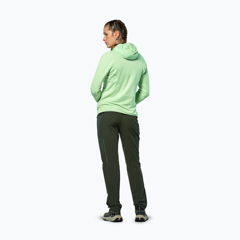 Kurtka przeciwwiatrowa damska Salewa Pedroc Polarlite Wind Hood pastel green 3
