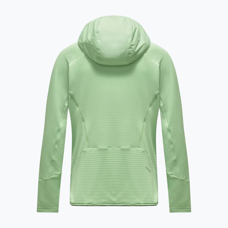 Kurtka przeciwwiatrowa damska Salewa Pedroc Polarlite Wind Hood pastel green 7